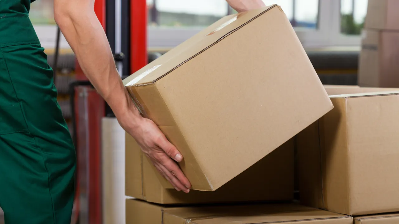 Global shipping logistics at sunset with airplane and trucks